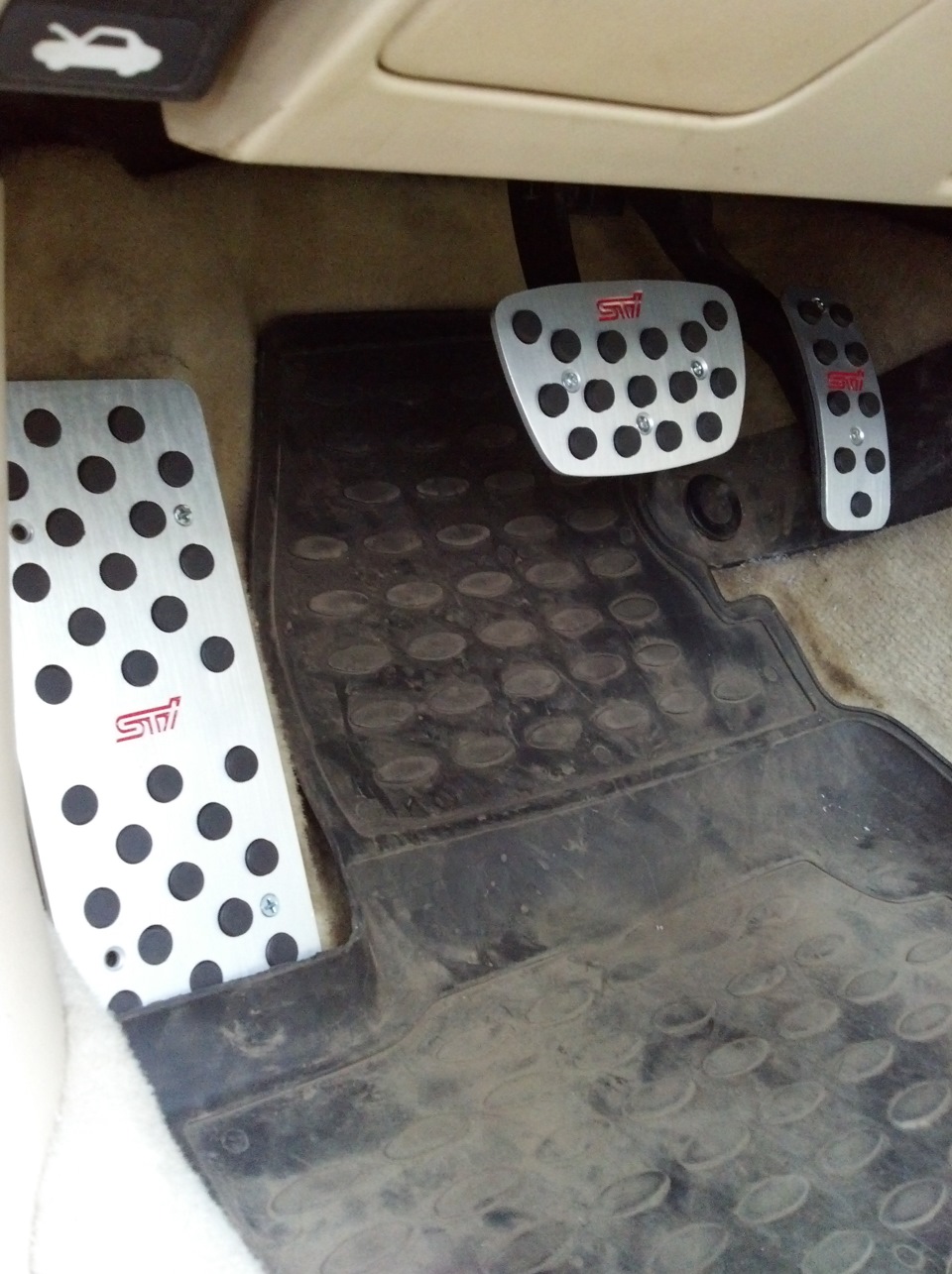 STIльные педали) — Subaru Forester (SG), 2,5 л., 2006 года | тюнинг ...