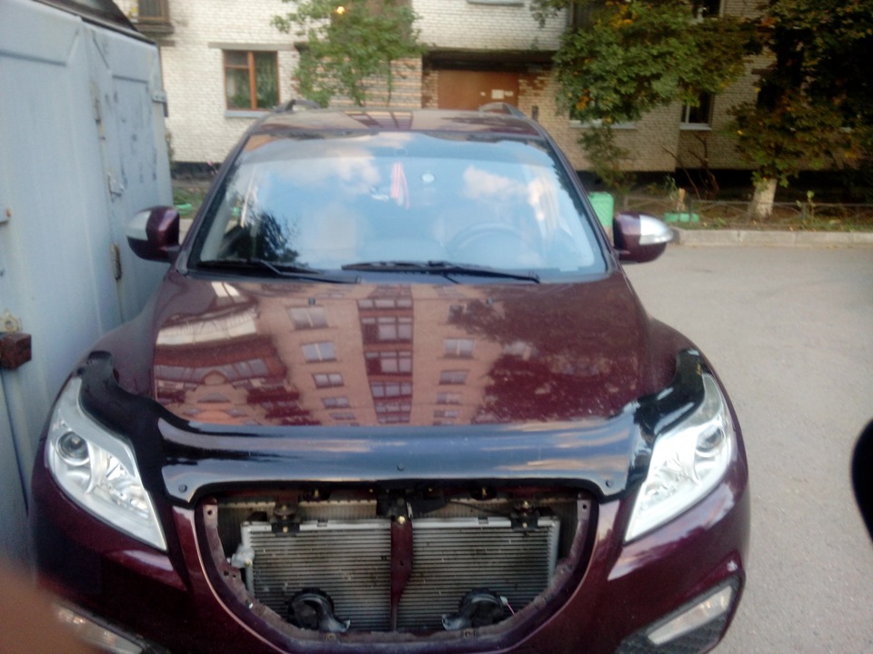 Решотка радиатора в пластидип. — Lifan X60, 1,8 л, 2014 года | тюнинг ...