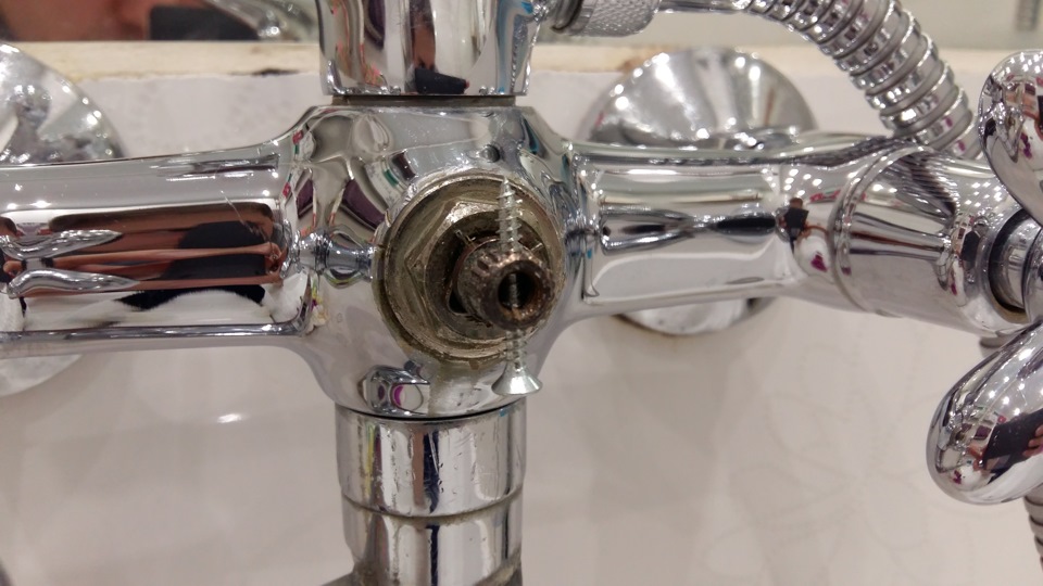переключатель кран душ ремонт