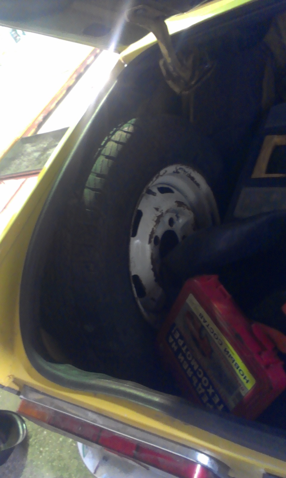 ниша под запаску — Москвич 2140, 1,3 л, 1982 года | кузовной ремонт ...