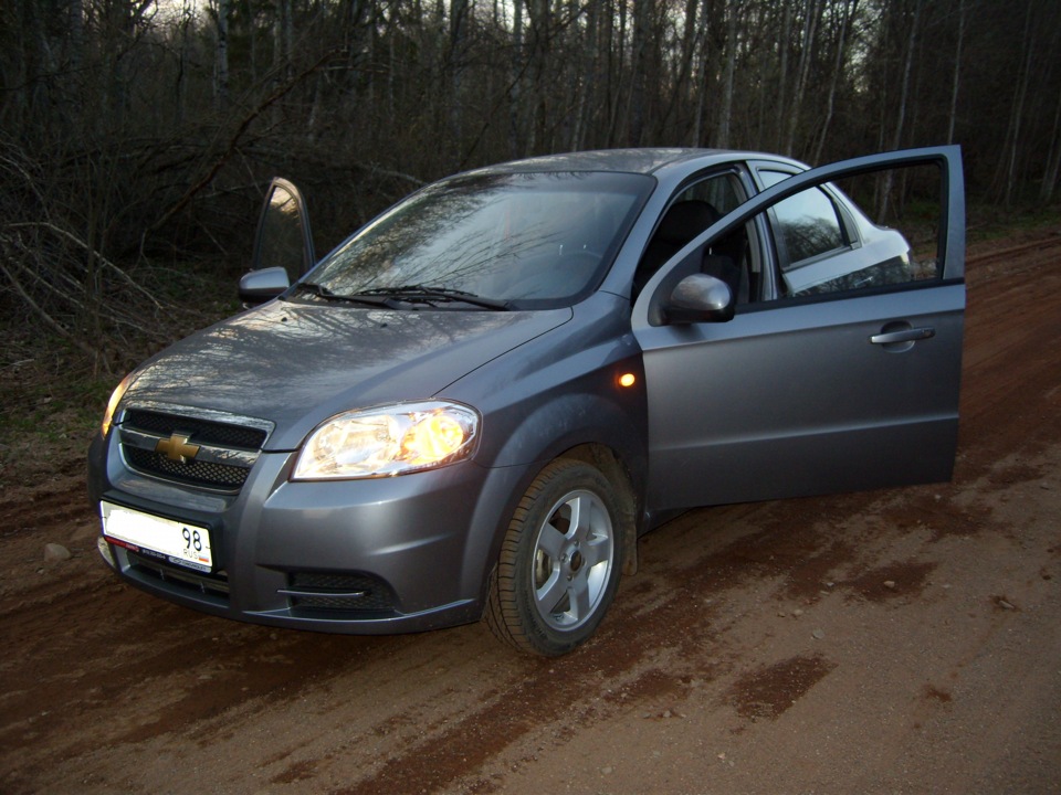 Литые диски chevrolet — Chevrolet Aveo Sedan (1G), 1,2 л, 2009 года ...