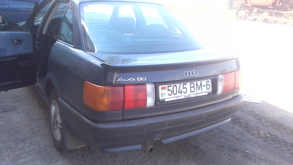 тросик капота… — Audi 80 (B3), 1,8 л, 1987 года | своими руками | DRIVE2