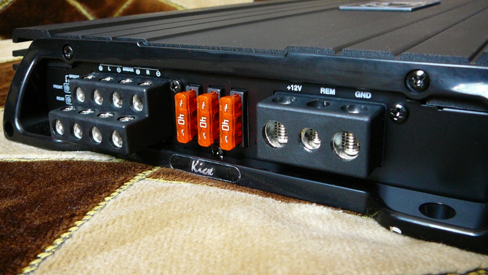 Громкий фронт. Часть 2. Усилитель KICX cap 49 — Lada 2109, 1,5 л, 2004 ...