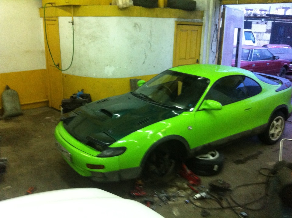 Тук тук тук, в ступичном звук) — Toyota Celica (180), 2 л, 1989 года ...