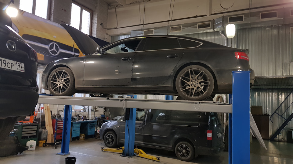 08.11.17 Замена радиатора печки, доп. насоса ОЖ, удаление Вебасты ...