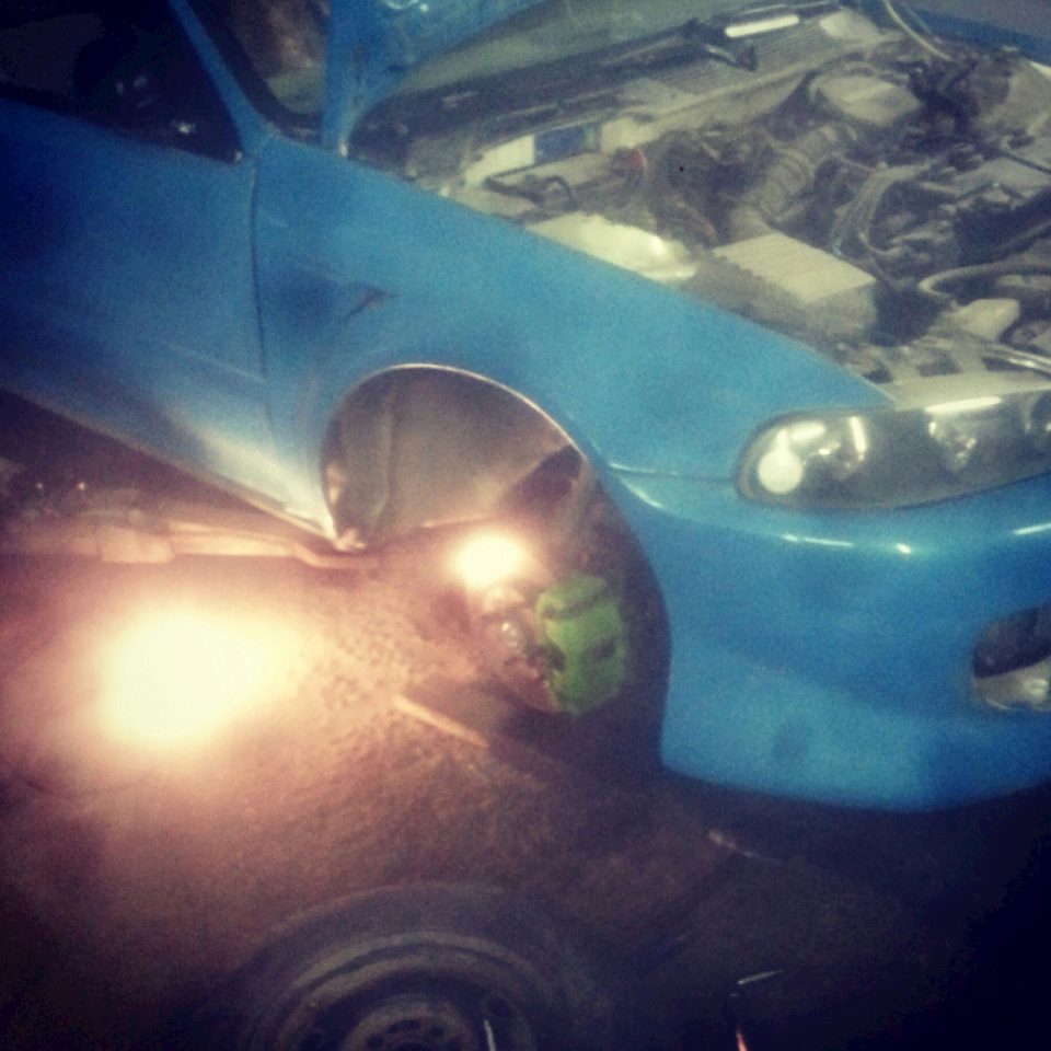 Тормоза + Лето — Honda Civic Hatchback (5G), 1,5 л, 1994 года | своими ...