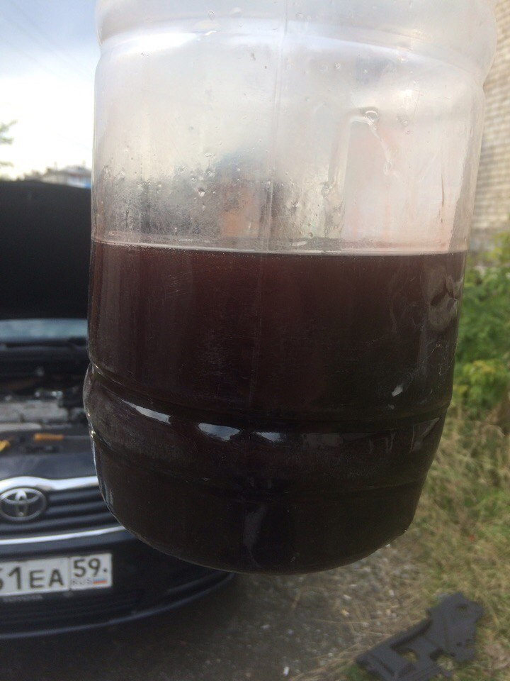 Масло в гидраче — Toyota Avensis II, 2 л., 2006 года | своими руками ...