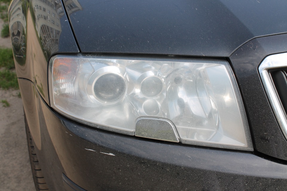 Как снять фару на шкода суперб 1 Полировка фар - Skoda Superb Mk1, 1,8 л, 2008 года плановое ТО DRIVE2