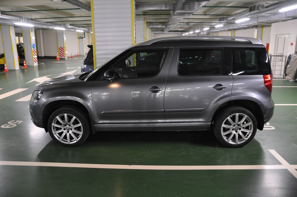 Диски — Skoda Yeti, 1,4 л, 2014 года | стайлинг | DRIVE2