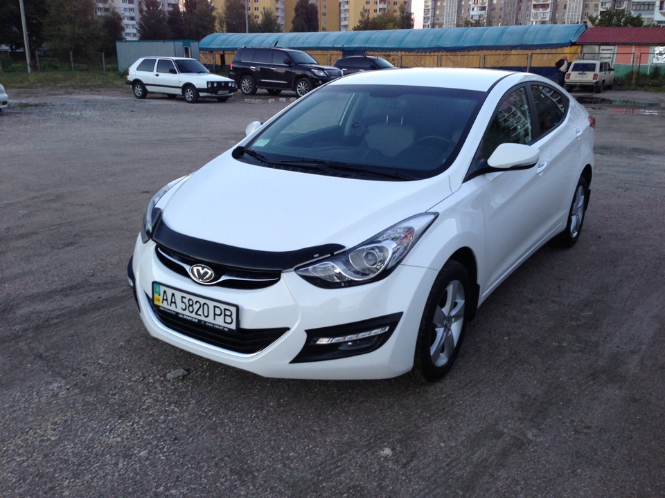 Дефлектор hyundai elantra