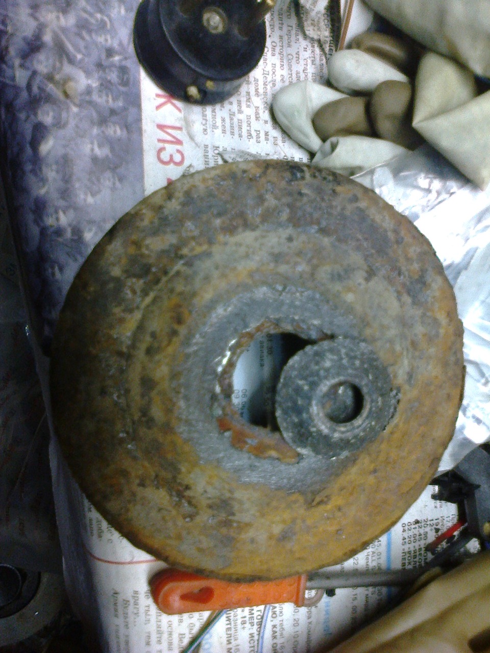 Задние стойки KYB (масленные) на Черри Амулет — Chery Amulet, 1,6 л ...