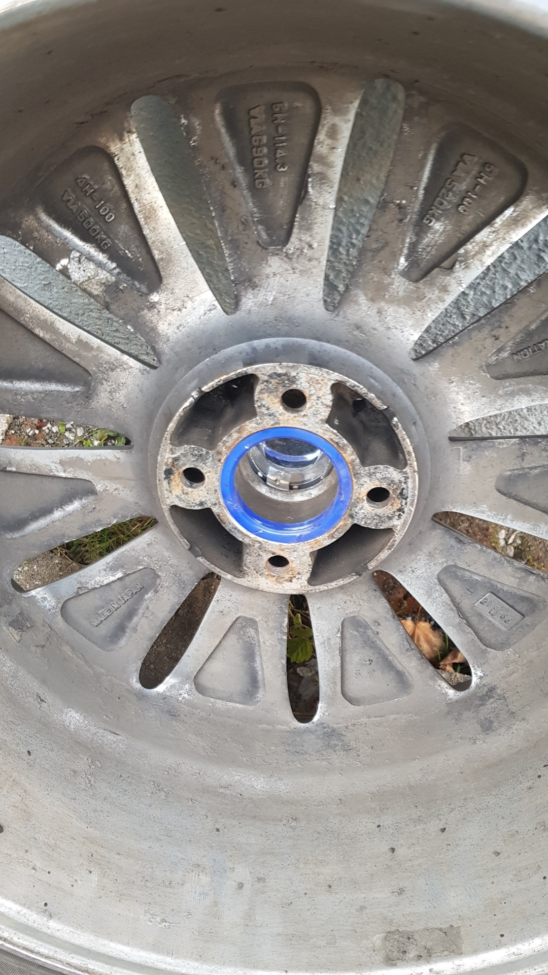 Переходные кольца в диски — Chevrolet Spark (M300), 1 л, 2013 года ...