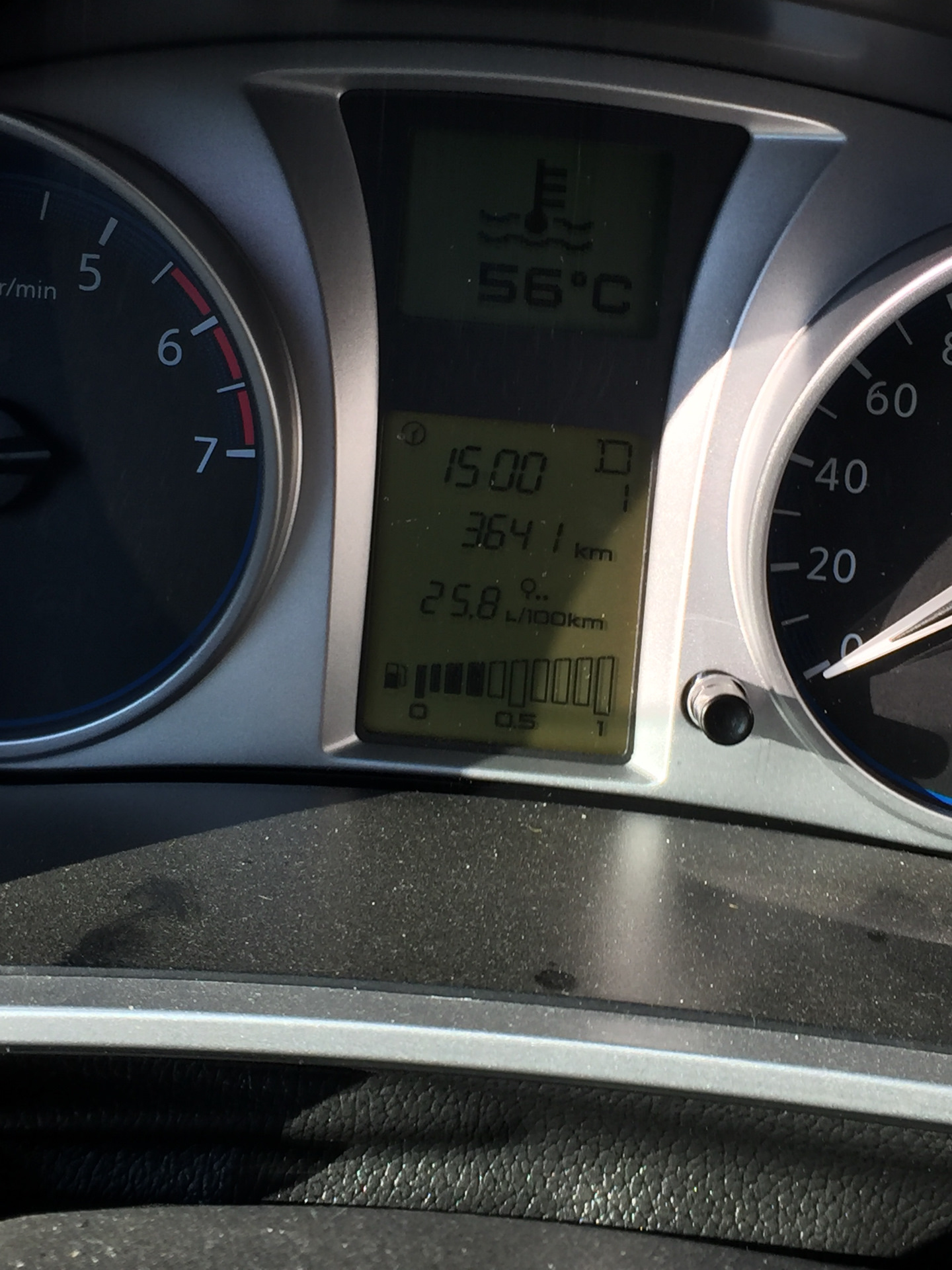 Расход 25 л 😳 — Datsun mi-Do, 1,6 л, 2017 года | наблюдение | DRIVE2