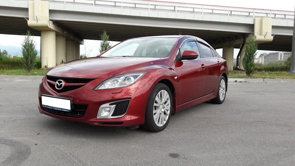 Задние тормозные колодки! — Mazda 6 (2G) GH, 2 л, 2007 года ...