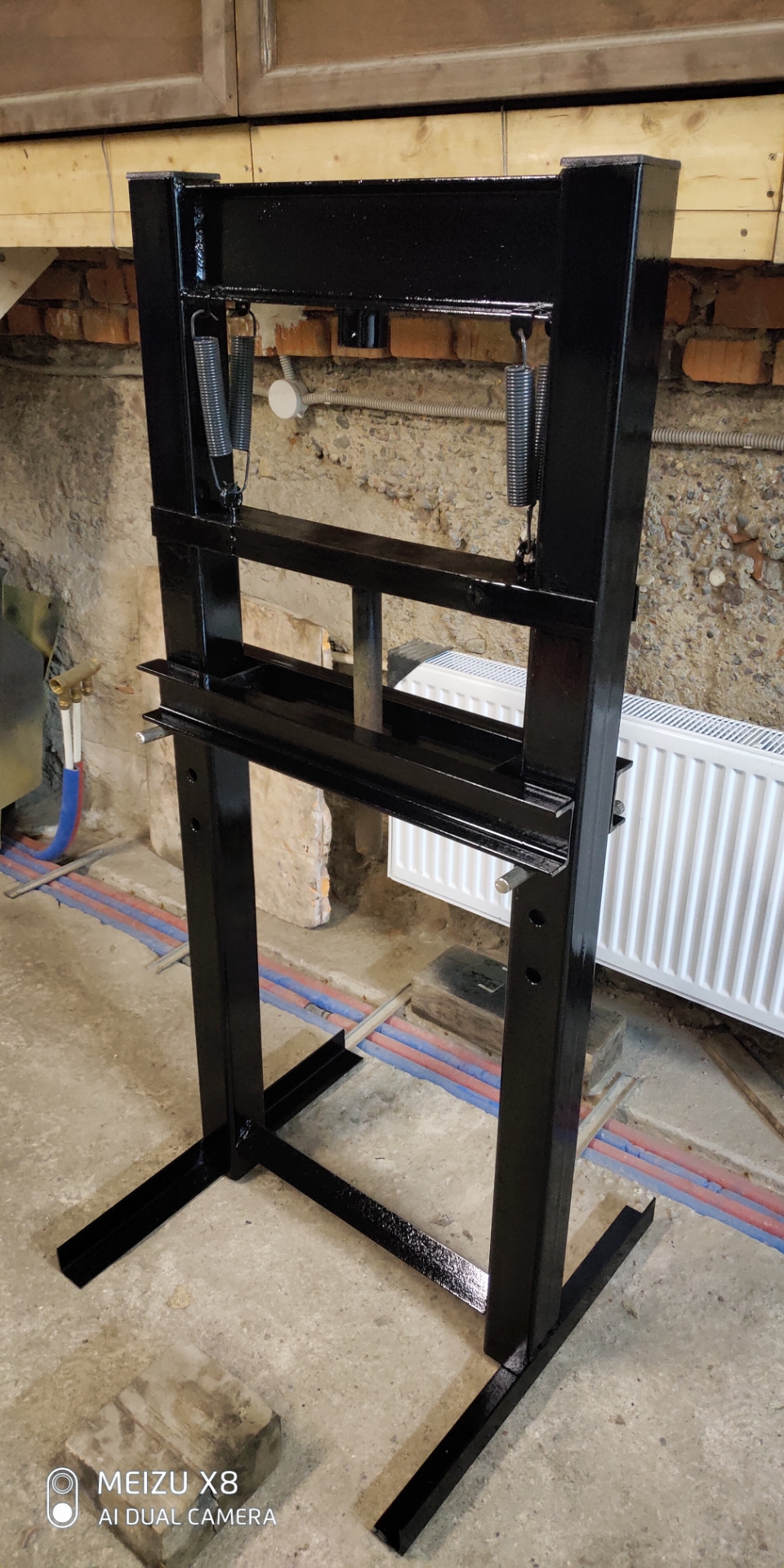 Замена сайлентблоков передних рычагов подтолкнуло на создание пресса ...