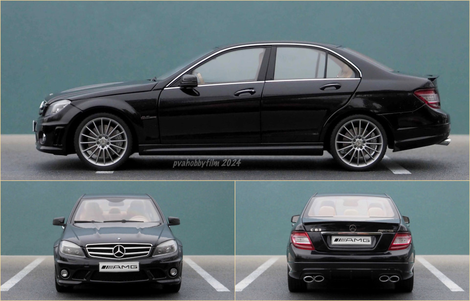 1/18 Mercedes-Benz C63 AMG (W204), 2007 (AUTOart #76268 [2010