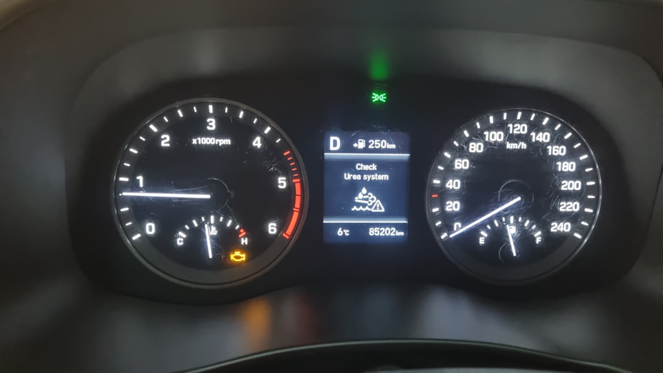 AdBlue System — Hyundai Tucson (TL), 2 л, 2019 года визит на сервис