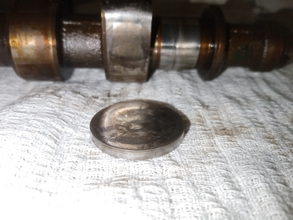 Сильный износ распредвала — Lada 2114, 1,6 л, 2012 года | поломка | DRIVE2