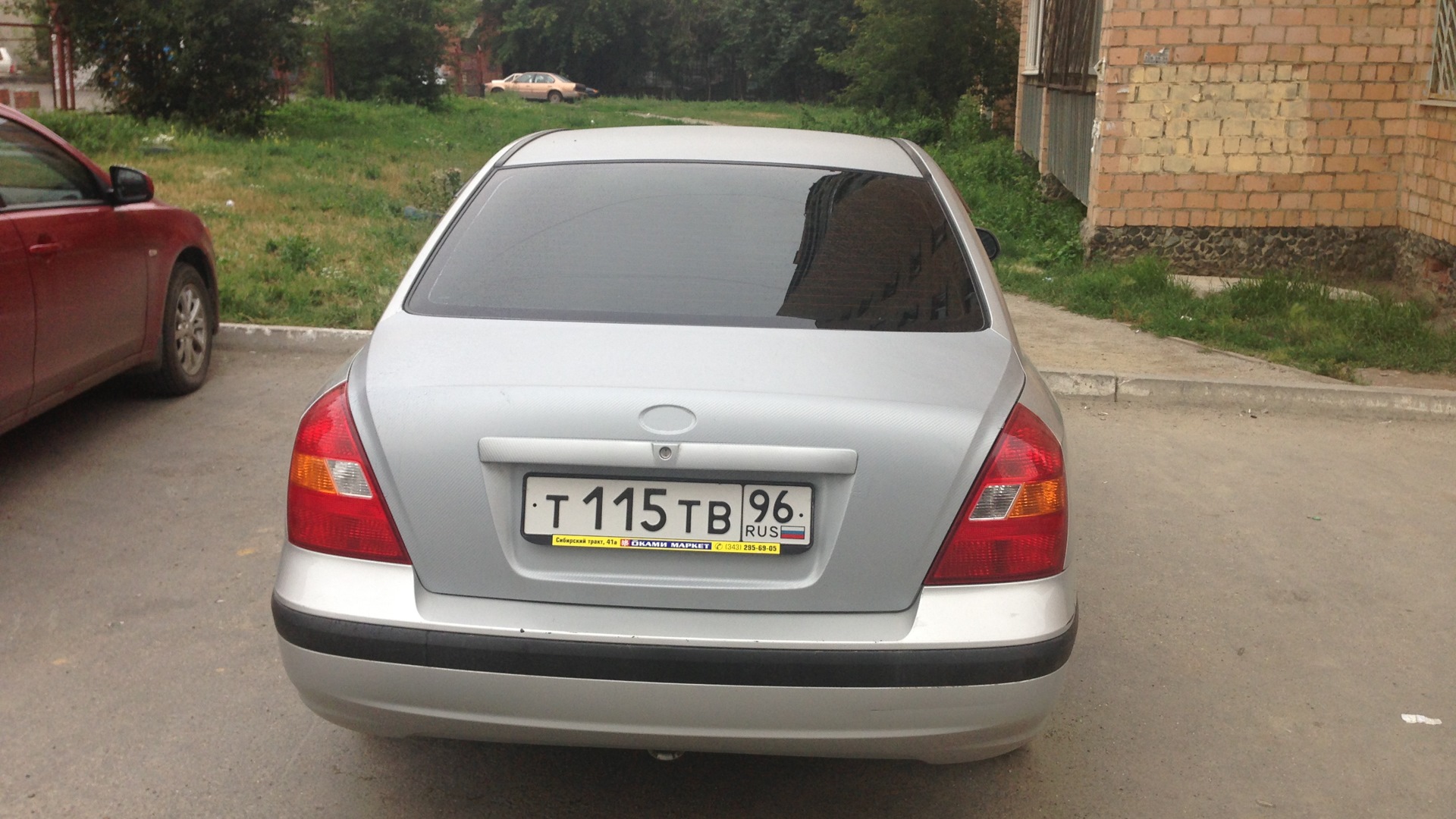 Hyundai Elantra (3G) 1.6 бензиновый 2003 | Машина пока серебристая на DRIVE2