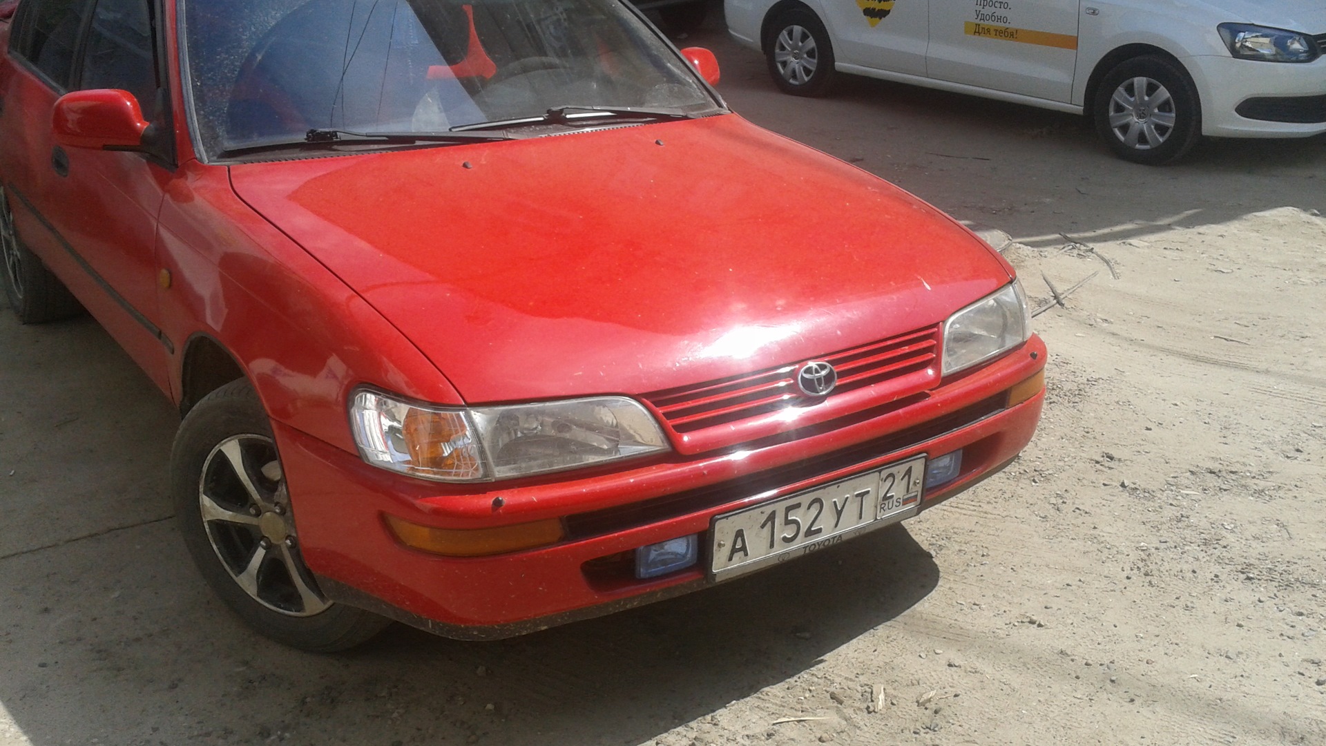 Toyota Corolla (100) 1.6 бензиновый 1993 | 