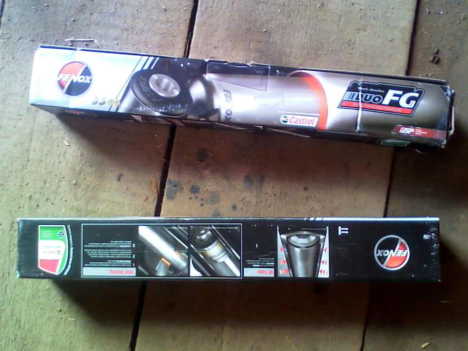 Амортизаторы от Газели Fenox. — УАЗ 3962, 2,8 л, 2008 года | запчасти ...