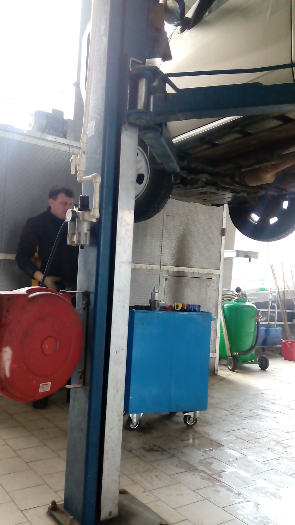 Стуки в передней подвеске ч.2 — Renault Duster (1G), 1,6 л, 2012 года ...