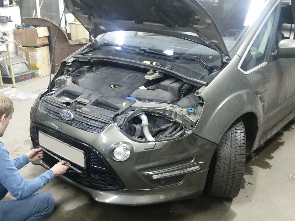 Номер снял — номер поставил =) — Ford S-Max (1G)