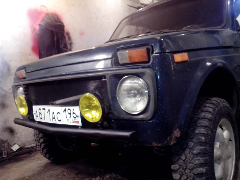 Подготовка Нивы к зомби апокалипсису или варим новый бампер. — Lada 4x4 ...