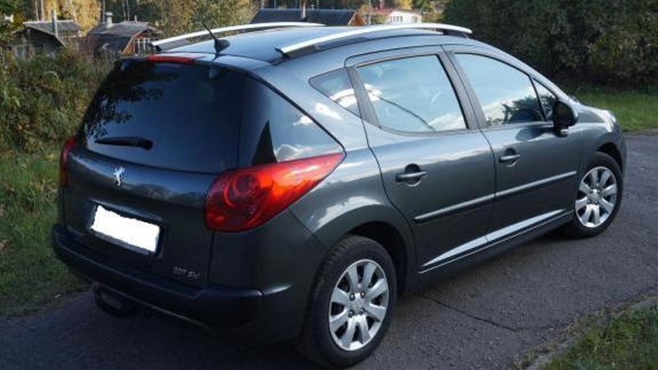 Peugeot 207 SW 1.4 бензиновый 2009 | Серо-зеленый металлик на DRIVE2