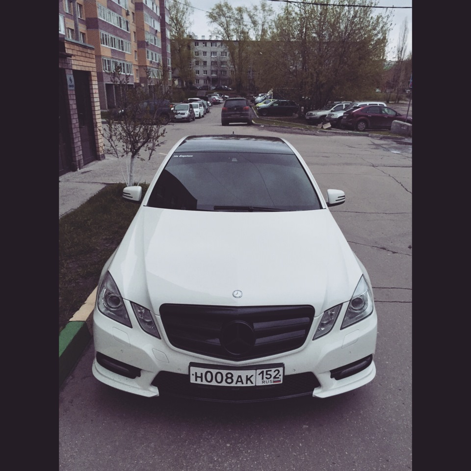 Как то так теперь — Mercedes-Benz E-Class (W212), 2 л, 2011 года ...