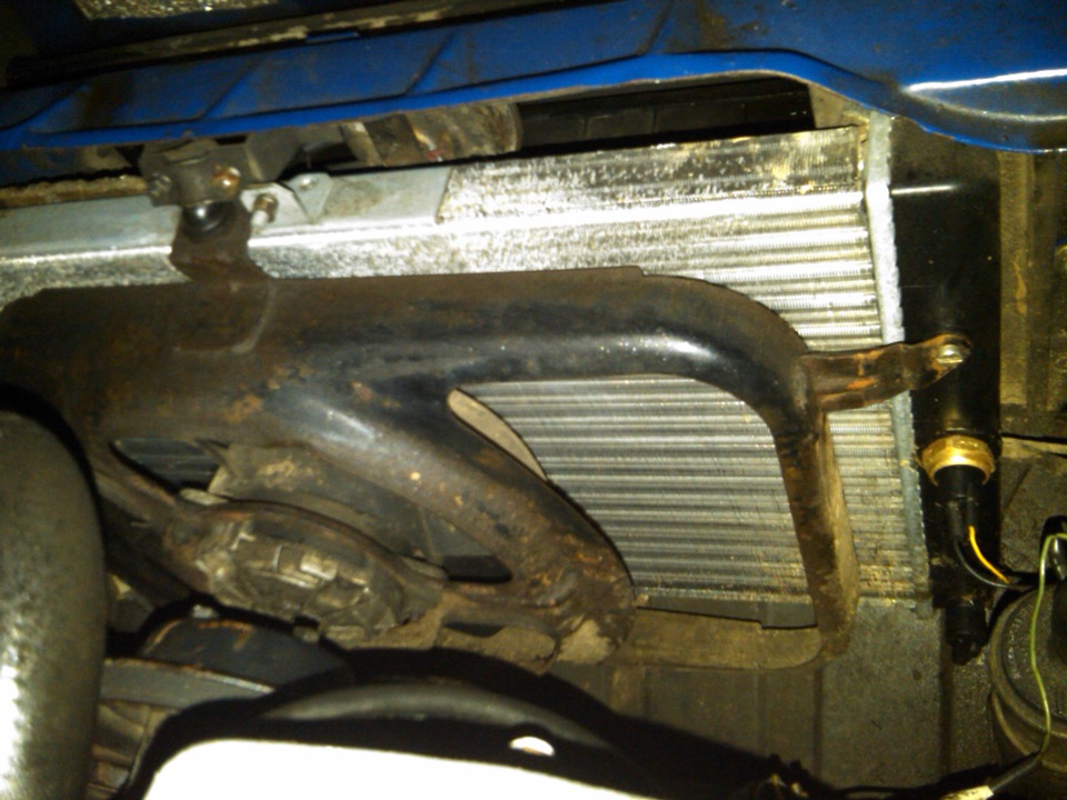 Заменил радиатор и датчик в нём — DRIVE2