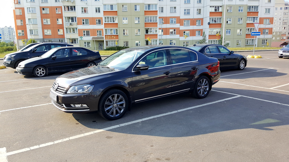 Опускается водительский козырек (не держится) — Volkswagen Passat B7, 2 ...