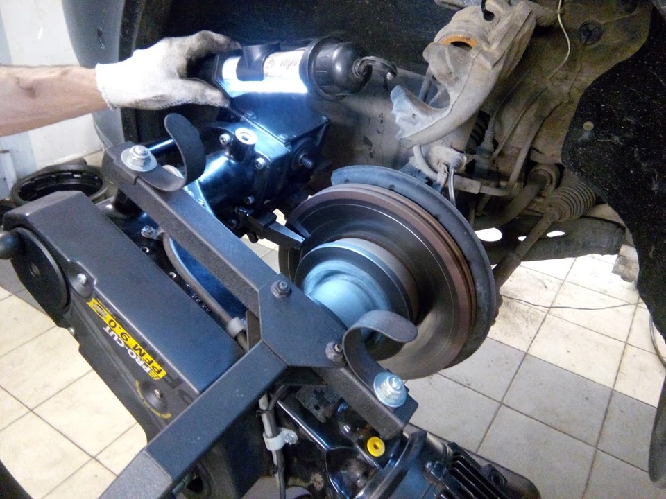 Процесс проточки — Skoda Octavia A5 Mk2