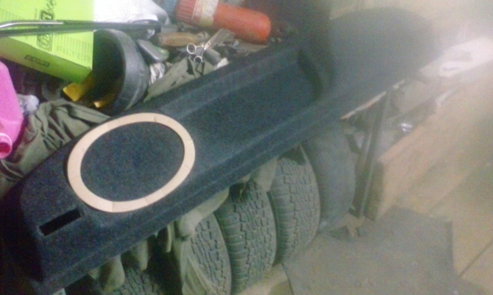 Акустическая полка ваз 2107 — Lada 21074, 1,5 л, 2008 года | автозвук ...