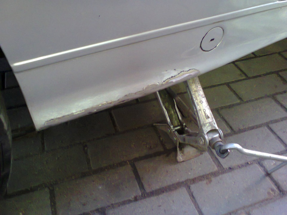 Замятый порог…теперь не замятый порог=) — BMW 3 series Coupe (E36), 2,5 ...