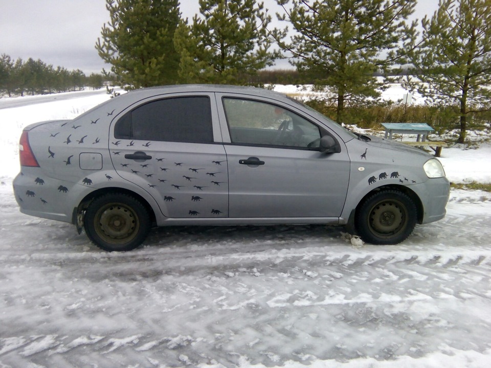 Photo from the logbook Chevrolet Aveo Sedan (1G)