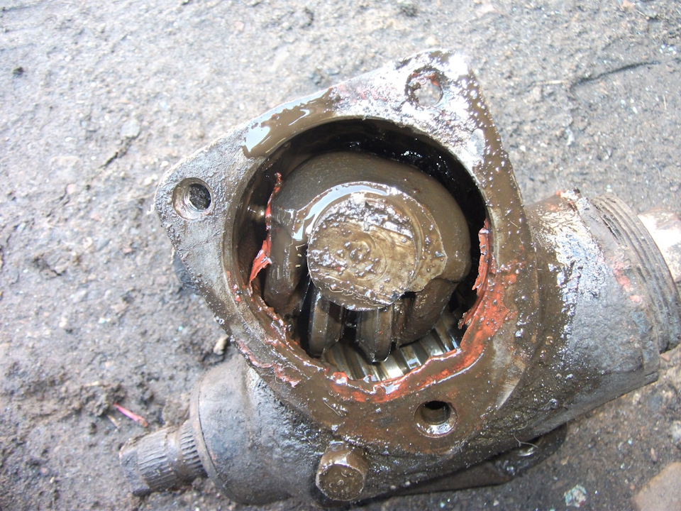 замена рулевого редуктора — ЛуАЗ 969, 1,2 л, 1989 года | своими руками ...