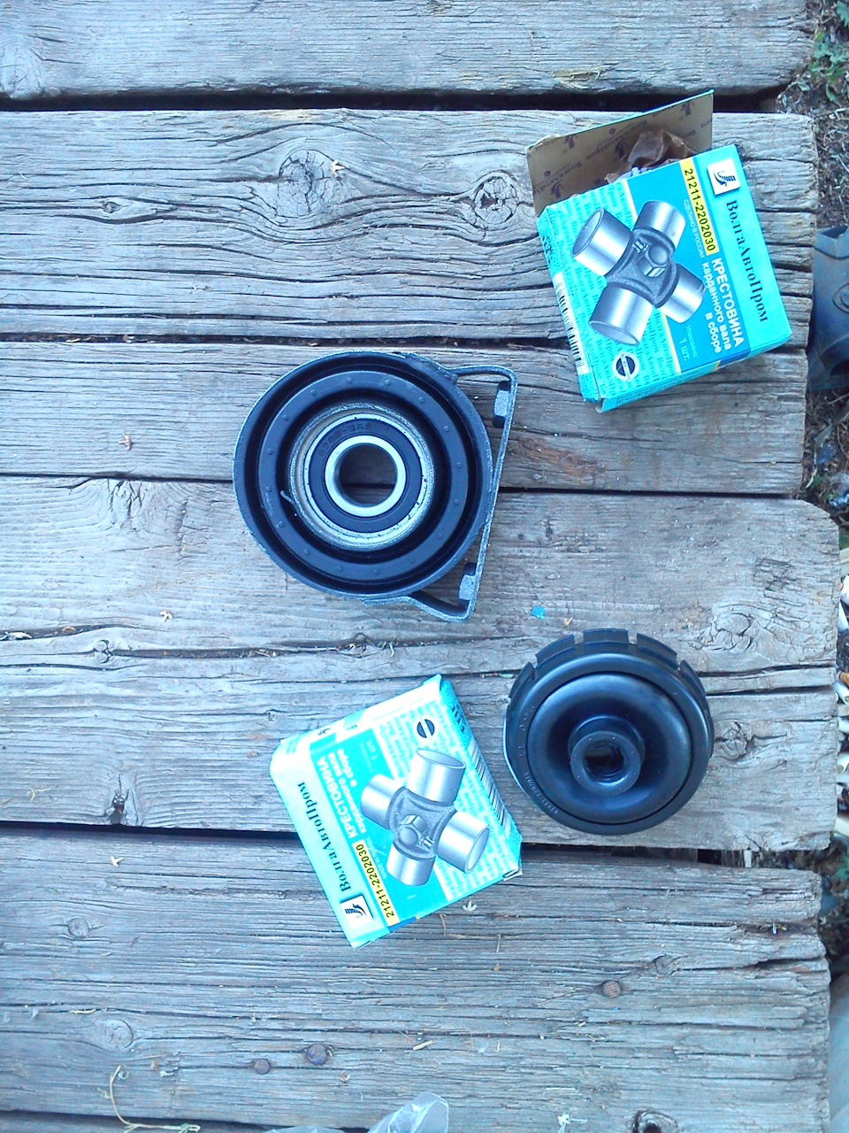 Замена крестовин. — Lada 2131, 1,7 л, 1998 года | своими руками | DRIVE2