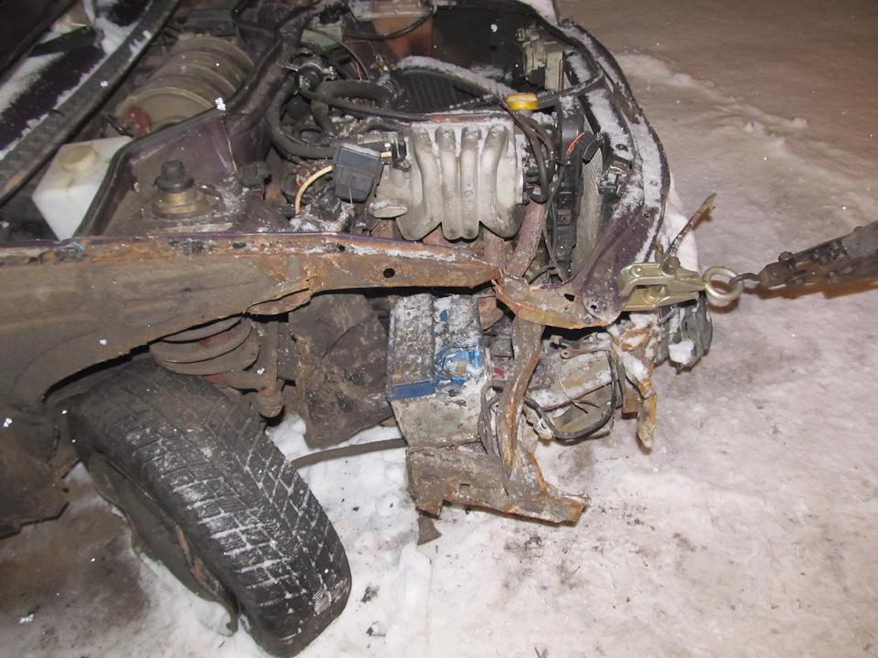 Раздолбаный поджопник. — Москвич 2335