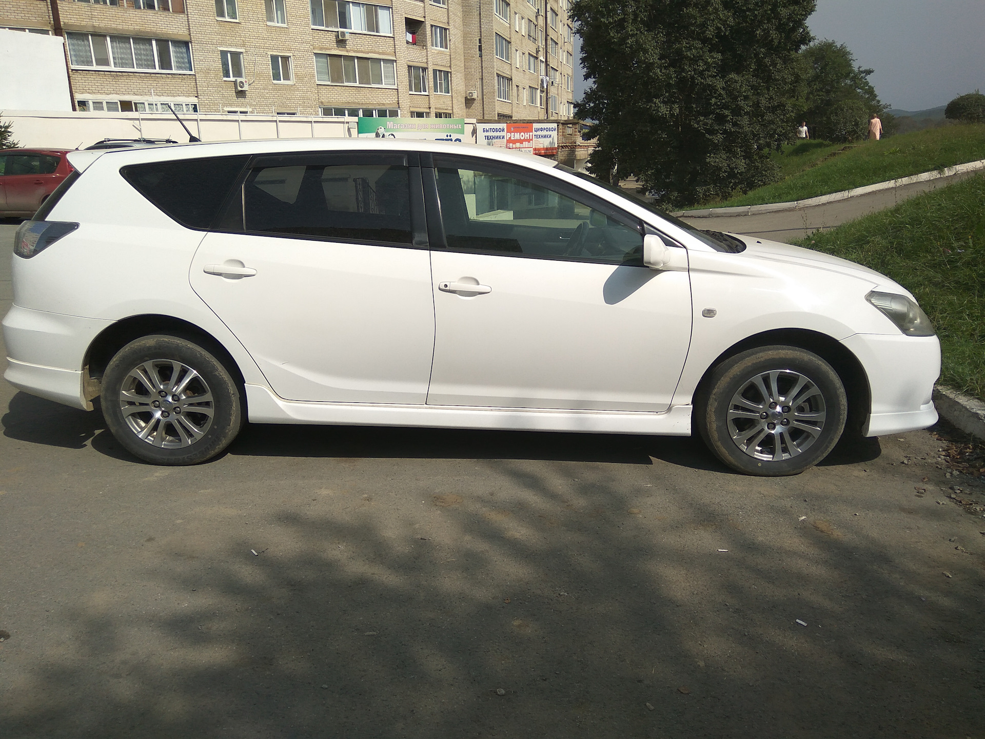 Проставки на стойки +2см — Toyota Caldina (241), 1,8 л, 2005 года | своими  руками | DRIVE2