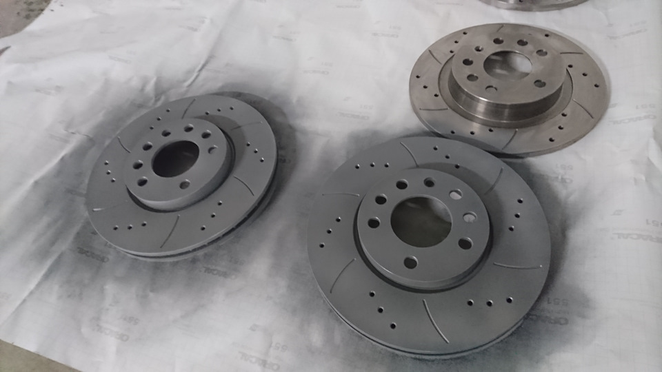 Пришло время усилить тормоза. — Opel Vectra C, 2,2 л, 2007 года ...