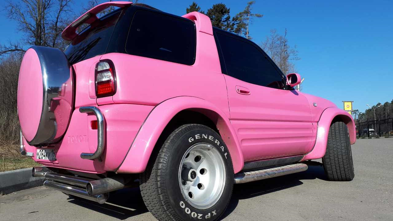 Toyota RAV4 (I) 2.0 бензиновый 1996 | 🍭 PINK FROST🍭 ВЗАимная на DRIVE2