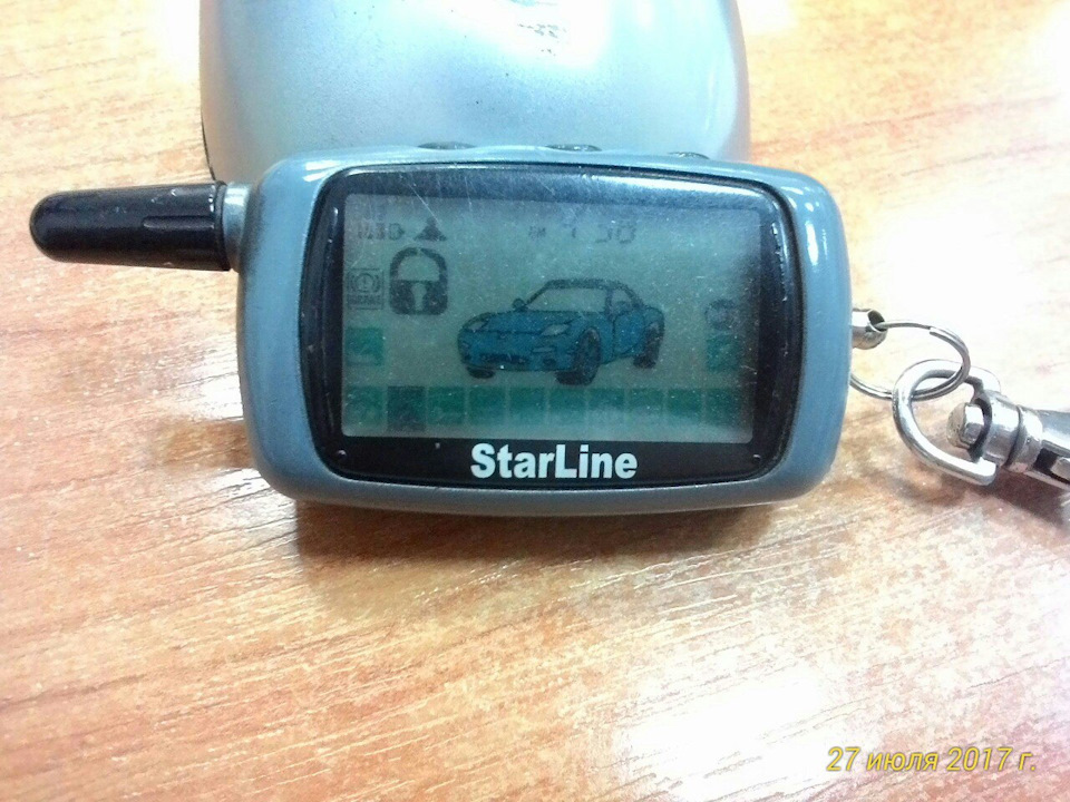 Сигналка старлайн А9 HELP! — Toyota Sprinter (100), 1,5 л, 1992 года ...