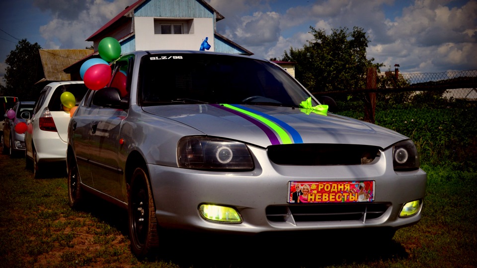 Замена масла — Hyundai Accent (2G), 1,6 л, 2004 года | визит на сервис ...