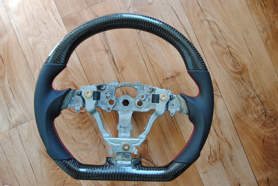 Руль Mazda 3 MPS.Анатомия+карбон+кожа. — DRIVE2