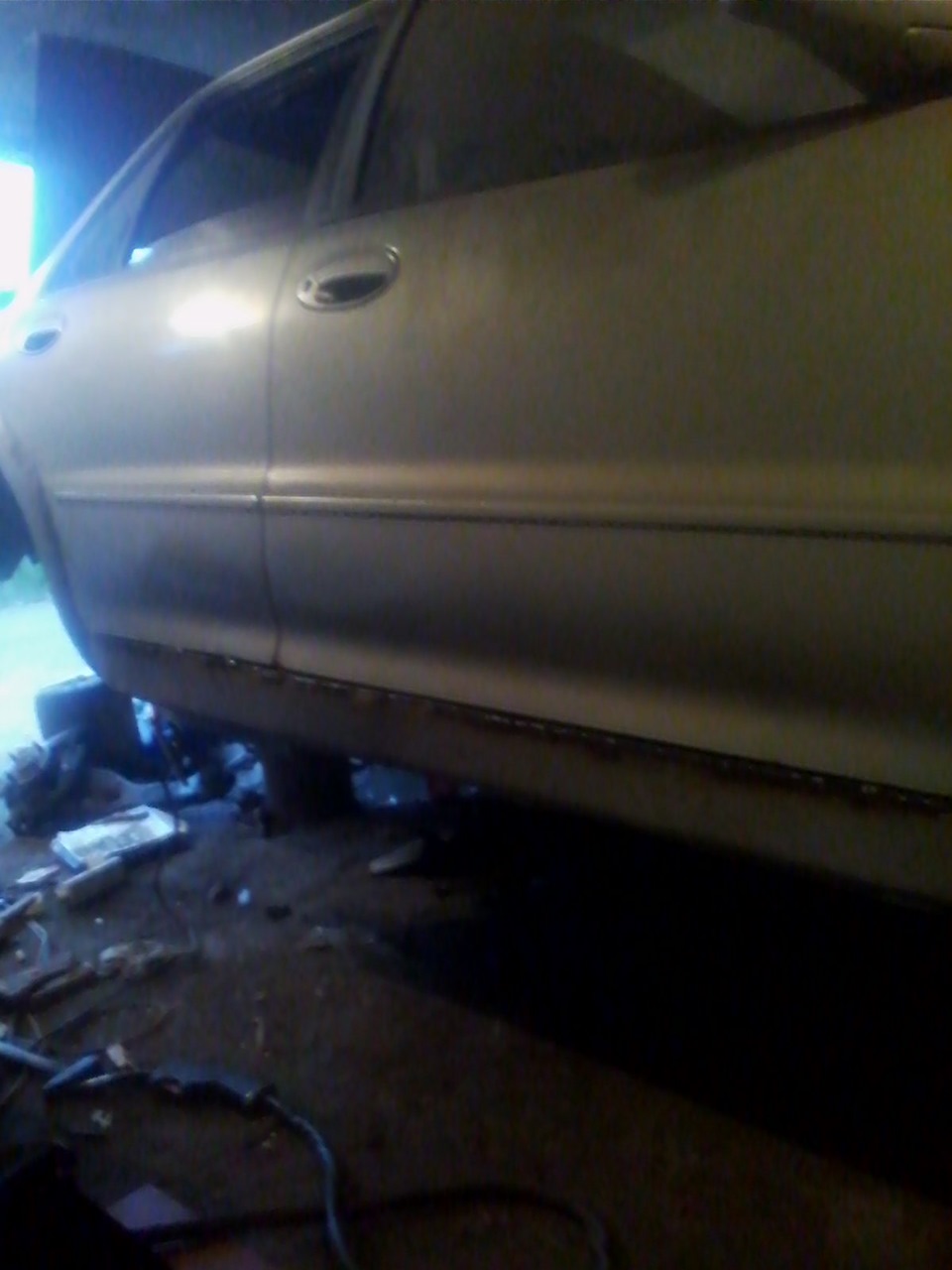 День 14. Порог на месте — Mitsubishi Lancer V, 1,6 л, 1994 года ...