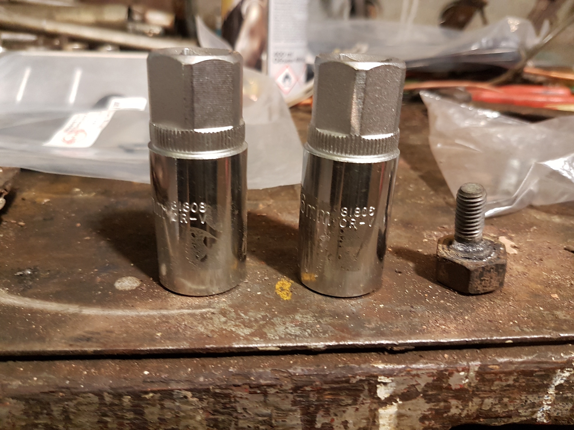 VR6 замена прокладки выхлопного коллектора — Volkswagen Passat B3, 1,8 ...