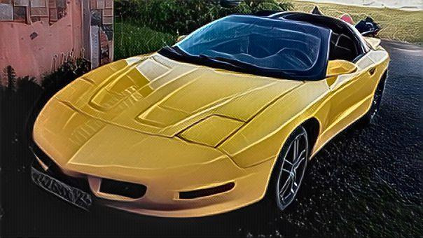 Pontiac Firebird Код краски Porsche