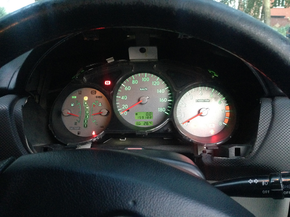 Замена светодиодов в приборной панели. — Subaru Forester (SG), 2 л ...