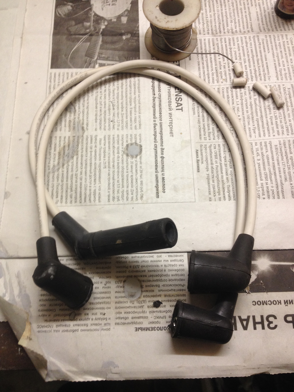 ВВ провода нулевого сопротивления — Daewoo Tico, 0,8 л., 1995 года ...